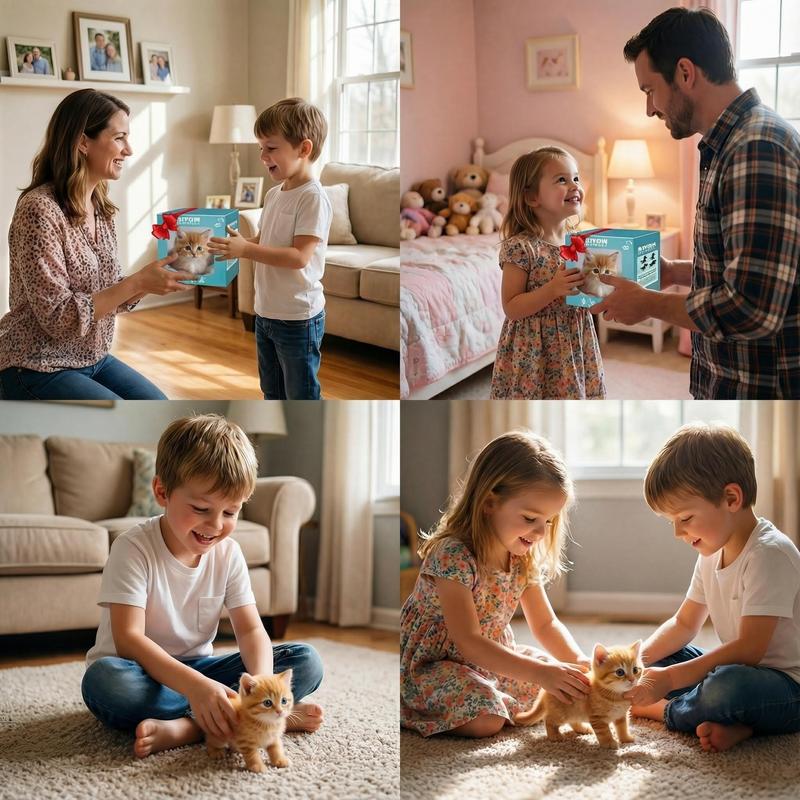 🐱Interactive Robot Kitten Plush🐾