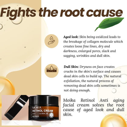 🔥Moika Retinol Anti Aging Facial Cream