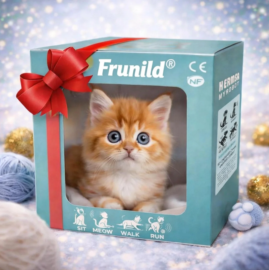 🐱Interactive Robot Kitten Plush🐾