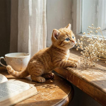 🐱Interactive Robot Kitten Plush🐾