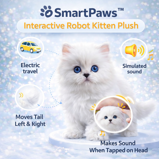🐱Interactive Robot Kitten Plush🐾
